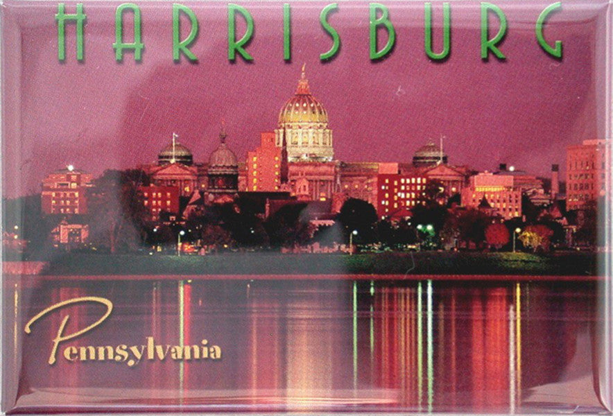 Magnet Photo Harrisburg Night Scene
