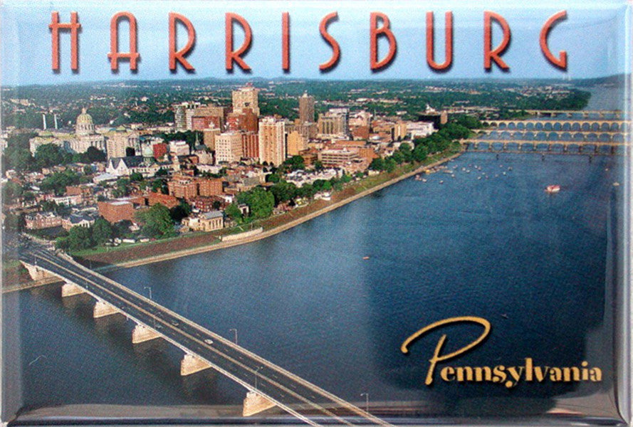 Magnet Photo Harrisburg Aerial Scene