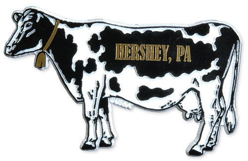 Rubber Magnet Large HersheyPA Holstein Cow