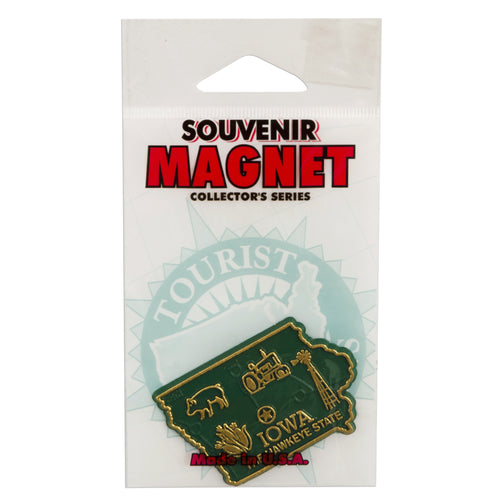 Magnet-Small Rubber Polybag Iowa