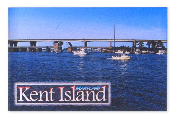 Magnet Thick Lucite Kent Island