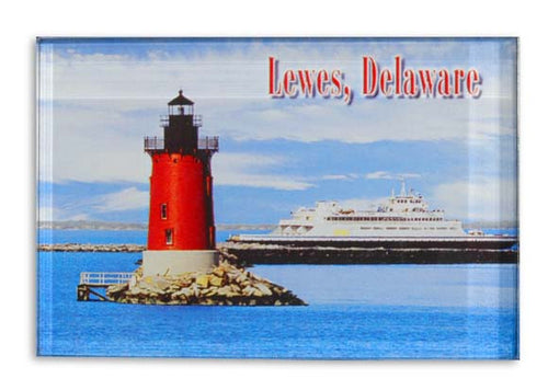 Magnet Thick Lucite Lewes Lighthouse