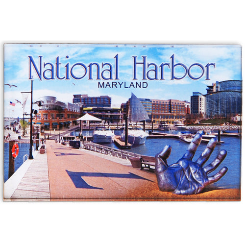 Magnet Thick Lucite National Harbor