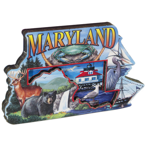 MGMD57 Magnet Wood Montage Maryland