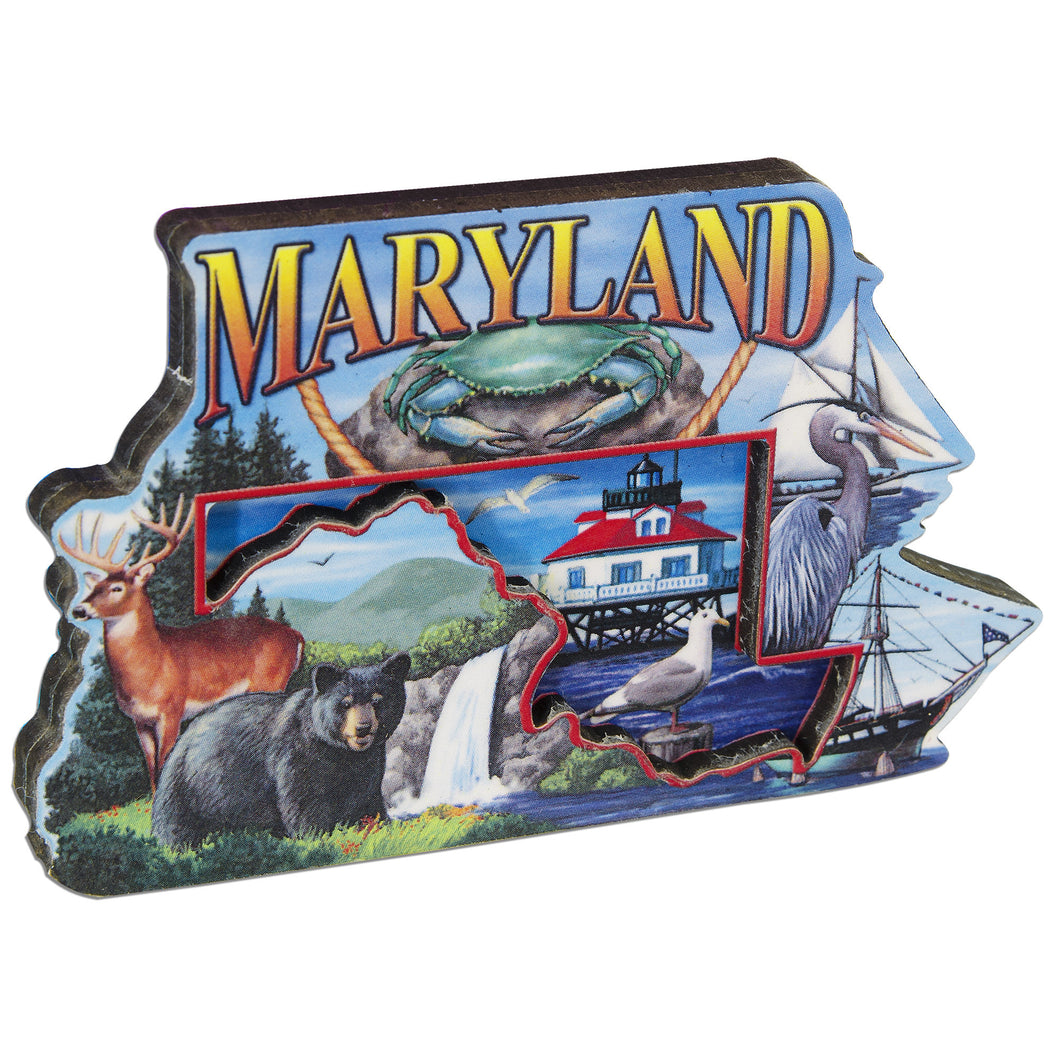 MGMD57 Magnet Wood Montage Maryland