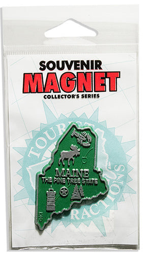 MagnetSmall Rubber Polybag Maine