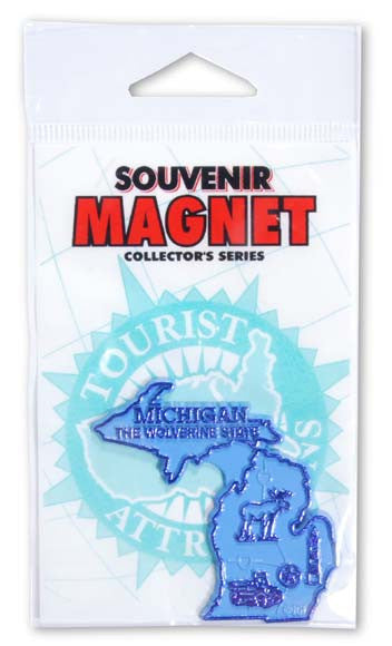 MagnetSmall Rubber Polybag Michigan