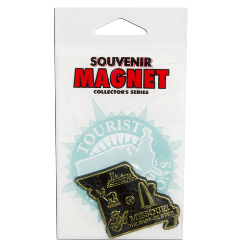 Magnet-Small Rubber Polybag Missouri