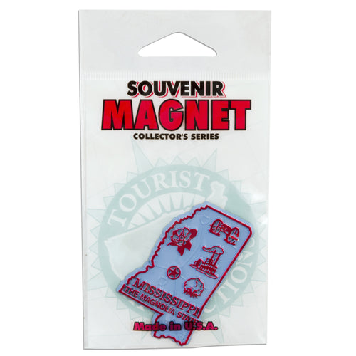 Magnet-Small Rubber Polybag Mississippi