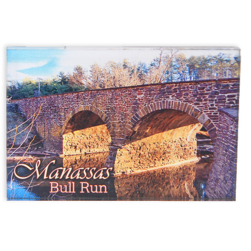 Magnet Thick Lucite Manassas Bull Run