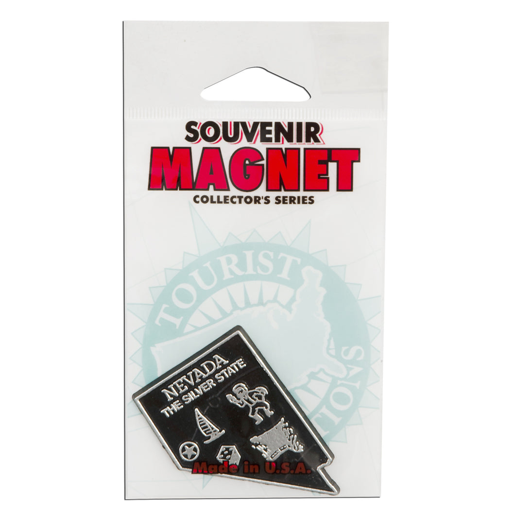 Magnet-Small Rubber Polybag Nevada