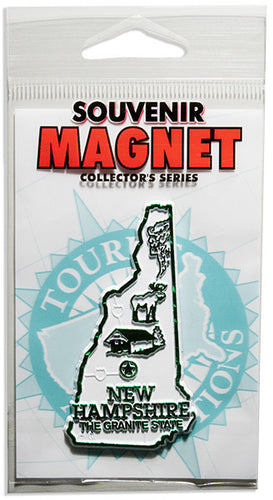 MagnetSmall Rubber Polybag New Hampshire