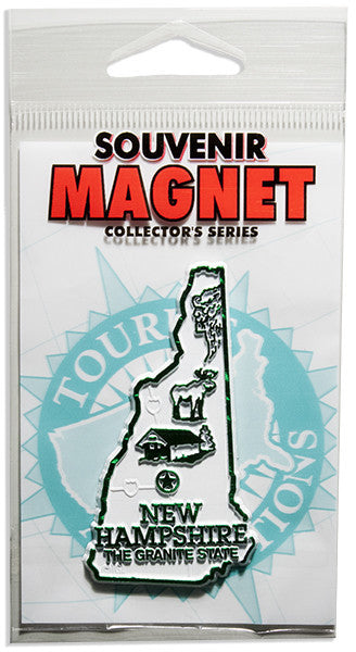 MagnetSmall Rubber Polybag New Hampshire