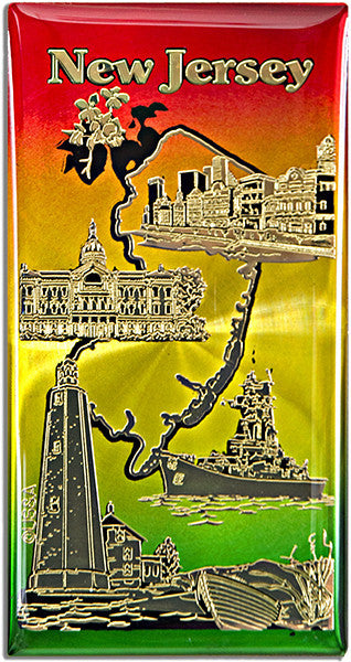 Magnet Rainbow Foil New Jersey