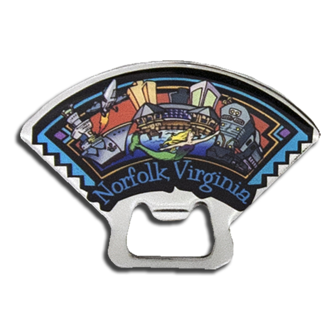 Magnet Bottle Opener Norfolk Panorama