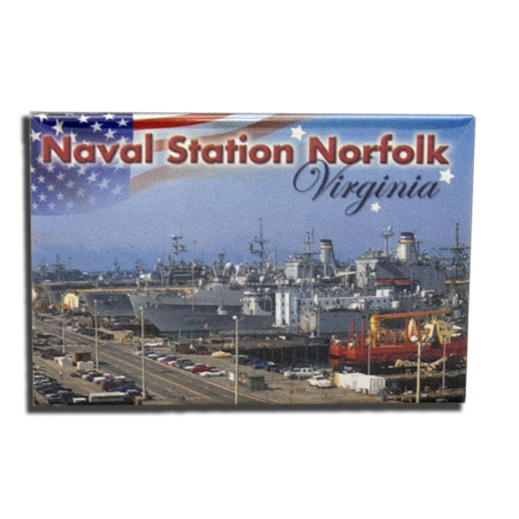 Magnet Photo Naval Station Norfolk Virginia