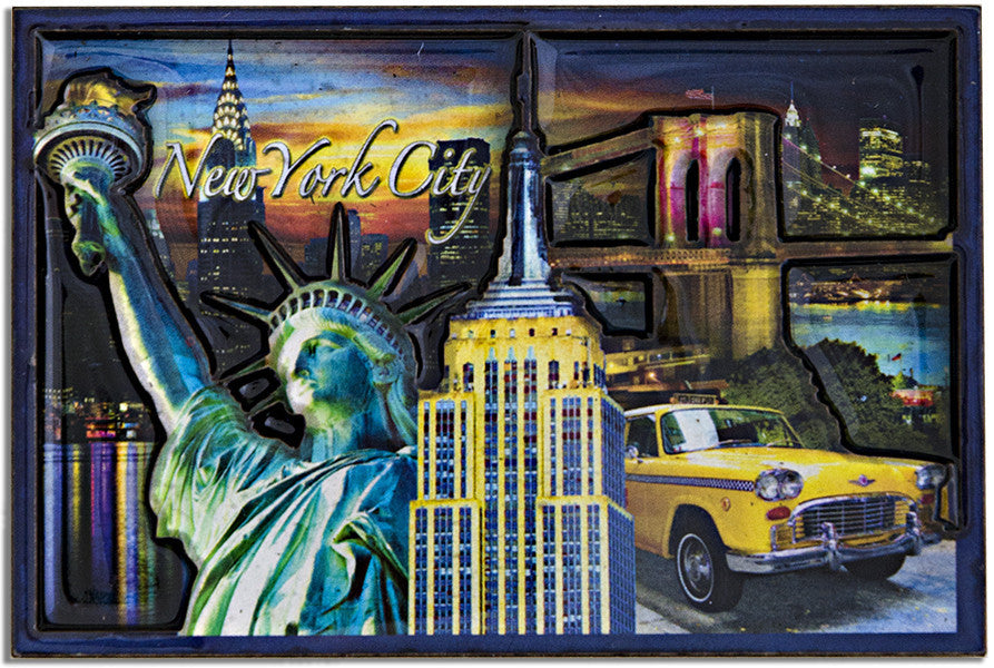 Magnet Dual Level Epoxy New York City Photos