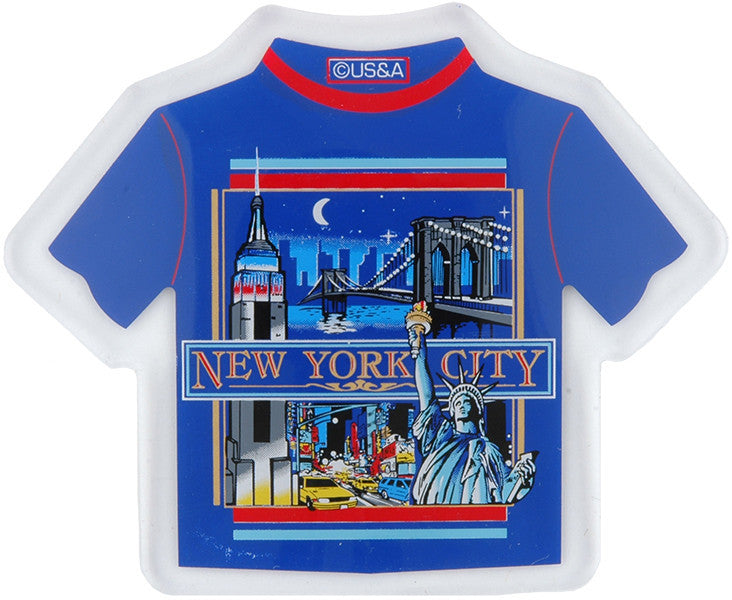 Magnet Lucite T-Shirt New York City Night