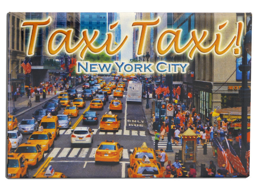Magnet Photo New York Taxi Taxi