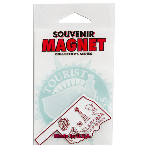 Magnet-Small Rubber Polybag Oklahoma