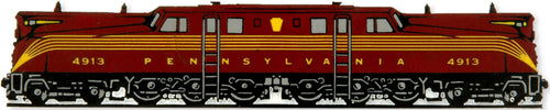 Rubber Magnet Large PA Railroad GG1 Locomotive