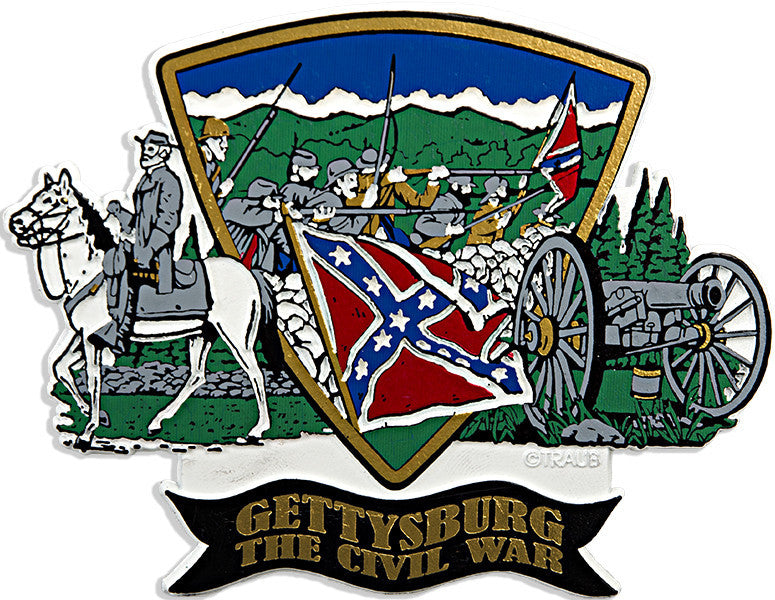 Magnet Jumbo Gettysburg The Civil War