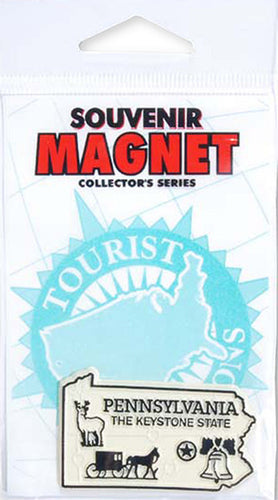 Magnet Small Rubber Polybag Pennsylvania