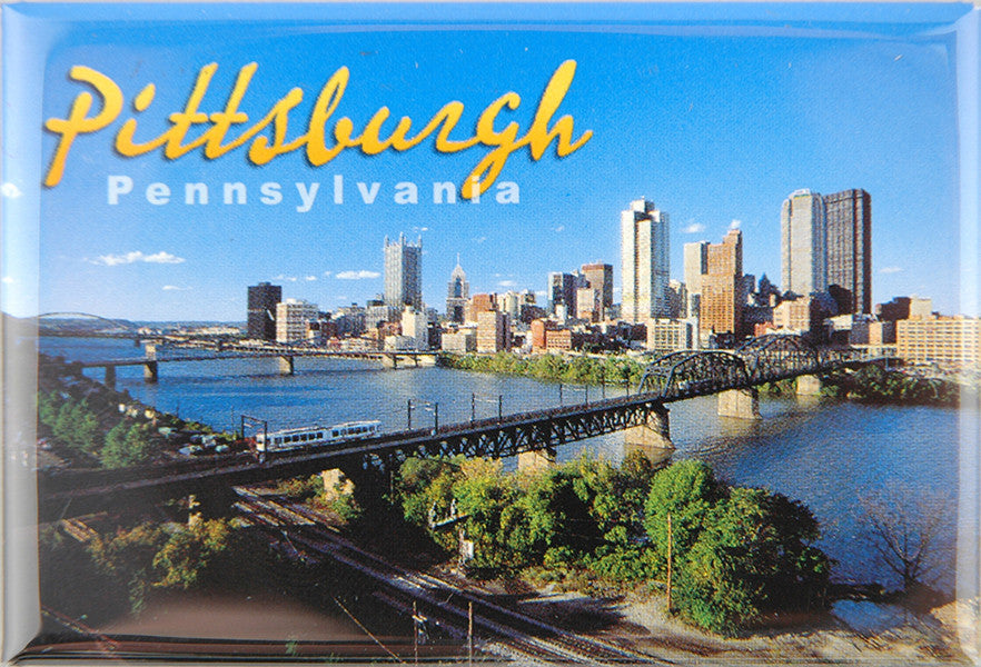 Magnet Photo Pittsburgh Bridges River