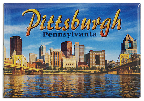 Magnet Photo Pittsburgh 2 Bridges