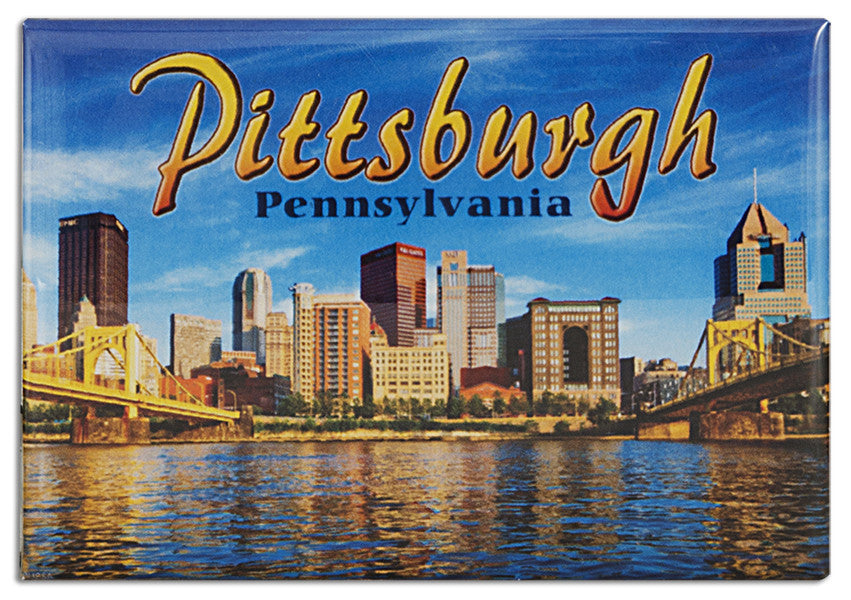 Magnet Photo Pittsburgh 2 Bridges