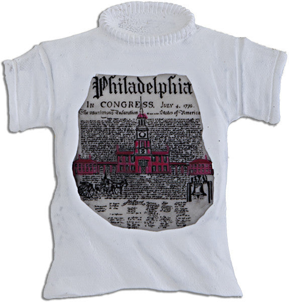 Magnet Polyresin Philadelphia T-Shirt