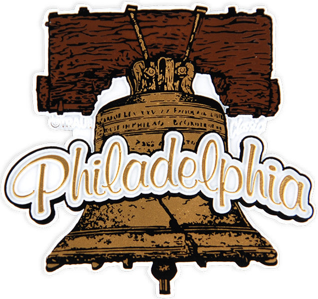 Rubber Magnet Large Philadelphia Liberty Bell