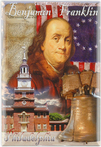 Magnet Photo Philadelphia Ben Franklin