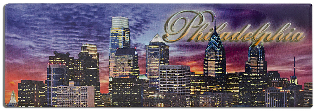 Magnet Panorama Night Philadelphia