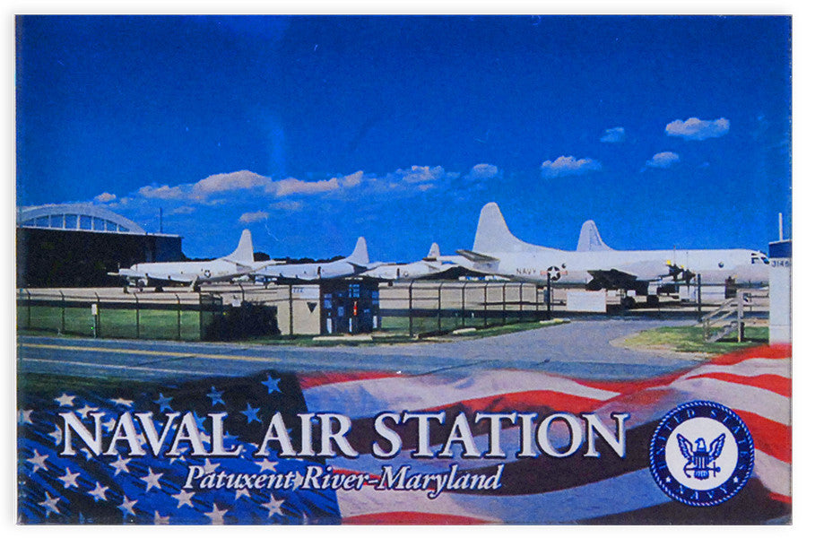 Magnet Thick Lucite NAS Patuxent River