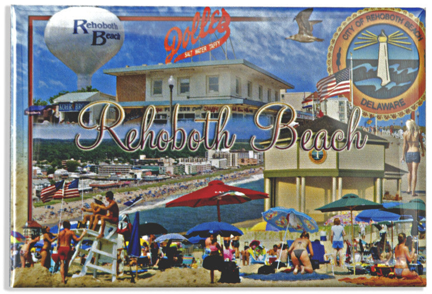 Magnet Photo Rehoboth Beach Montage