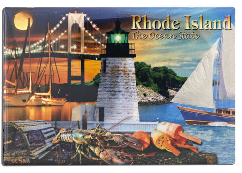 Magnet Photo Rhode Island Montage
