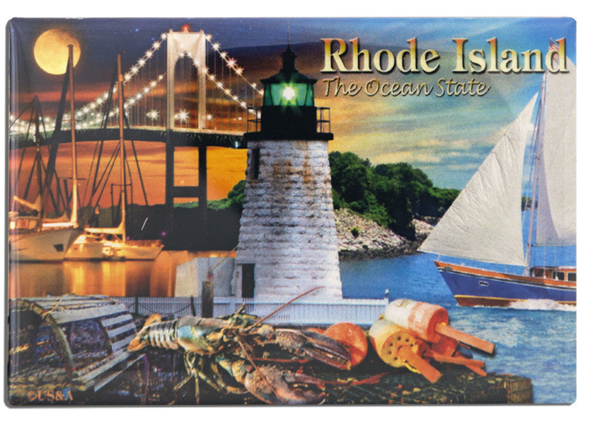 Magnet Photo Rhode Island Montage