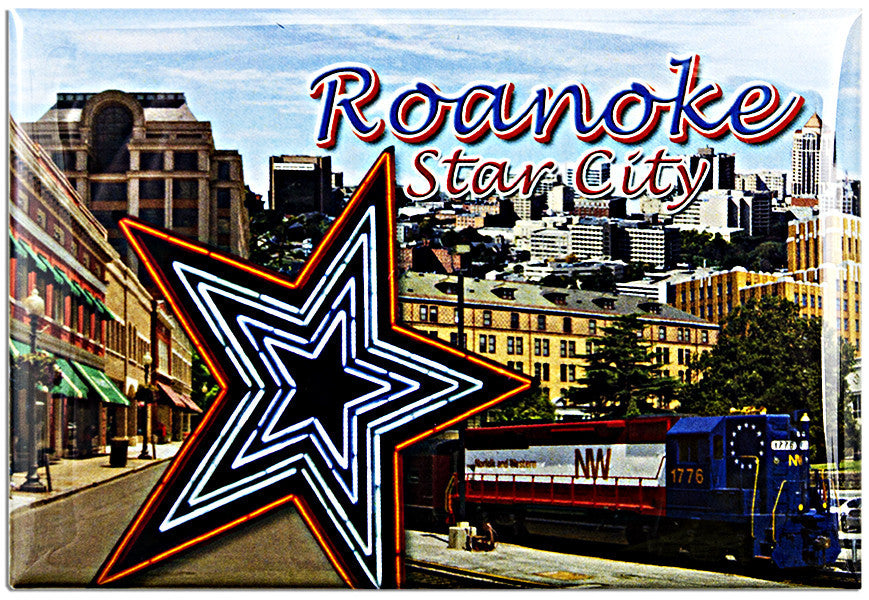 Magnet Photo Roanoke Montage