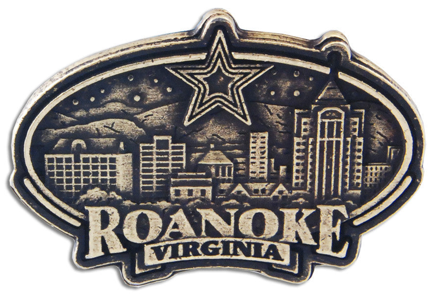 Magnet Antique Brass Roanoke