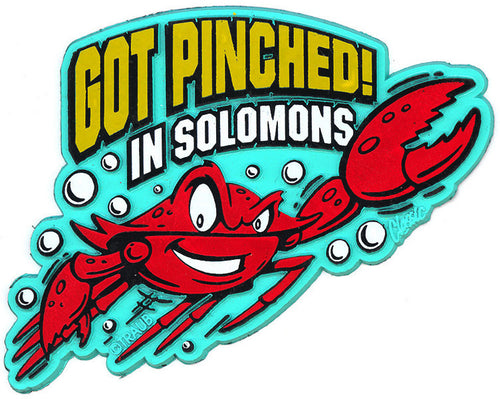 Rubber Magnet Large Got Pinched in Solomons