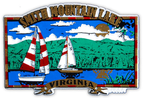 Rubber Magnet Large Smith Mountain Lake