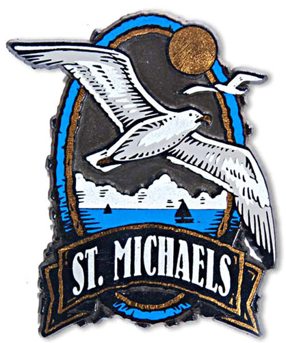 Magnet Large Rubber St Michaels Seagull