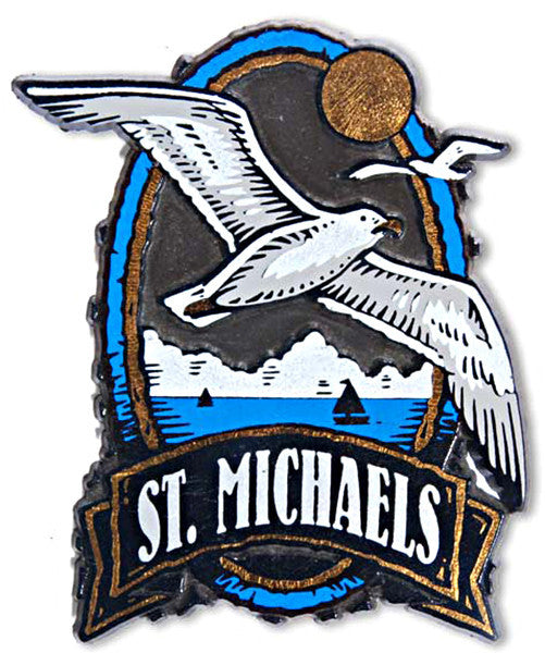 Magnet Large Rubber St Michaels Seagull
