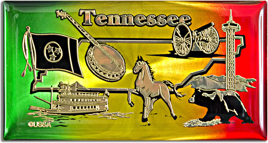 Magnet Rainbow Foil Tennessee