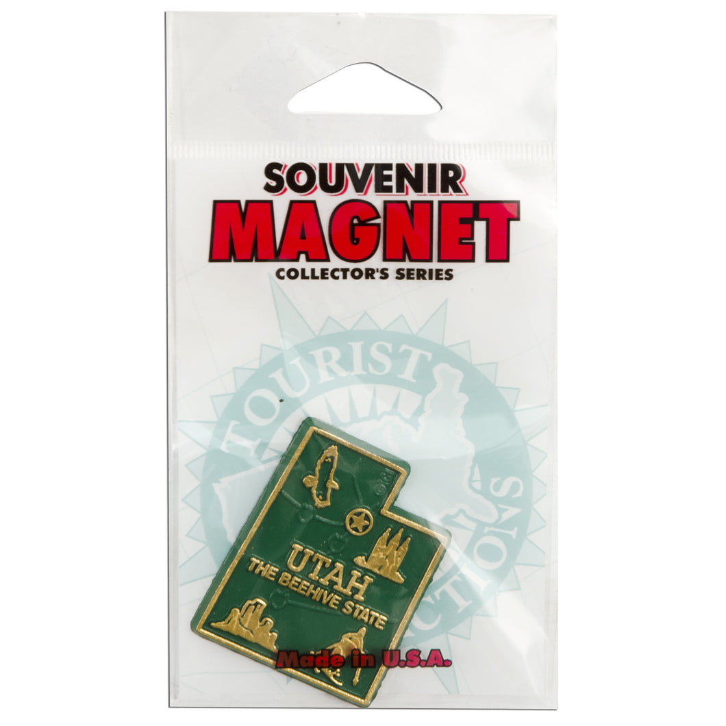 Magnet- Small Rubber Polybag Utah