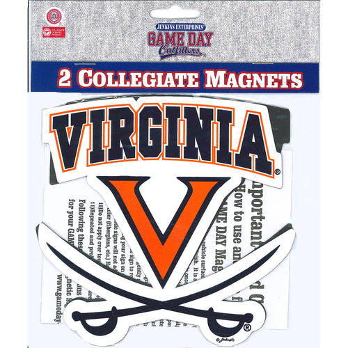 MGUV04 Car Magnet x 2 - University of Virginia