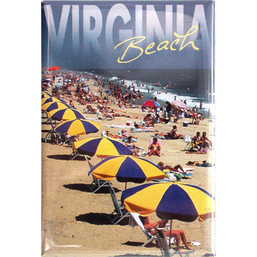 Magnet Photo Virginia Beach Umbrellas