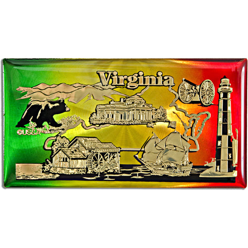 Magnet Rainbow Foil Virginia
