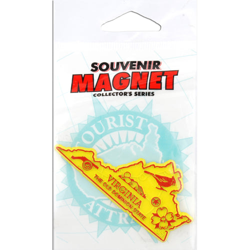 Magnet Small Rubber Polybag Virginia